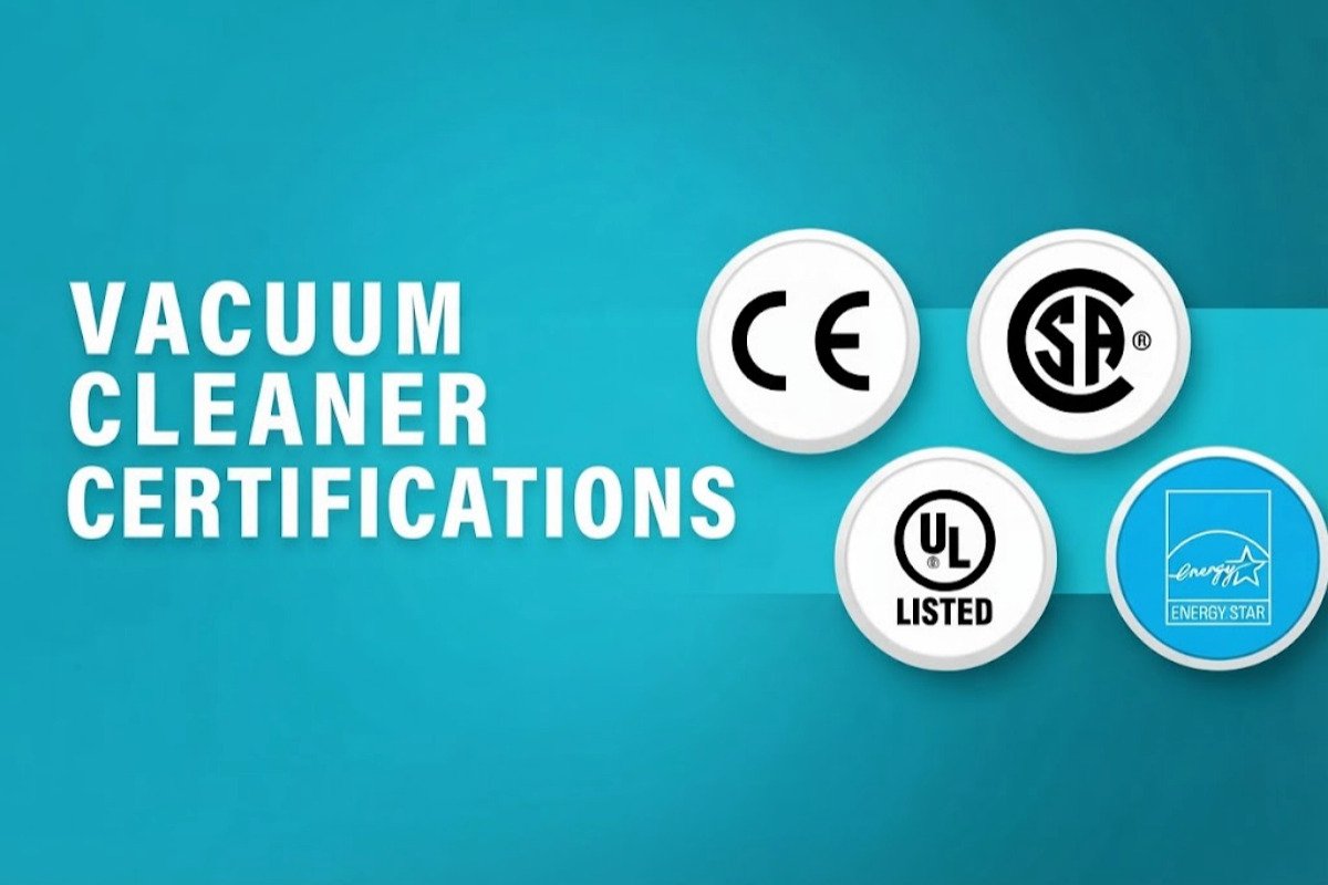 verify vacuum cleaner certificates and test reports